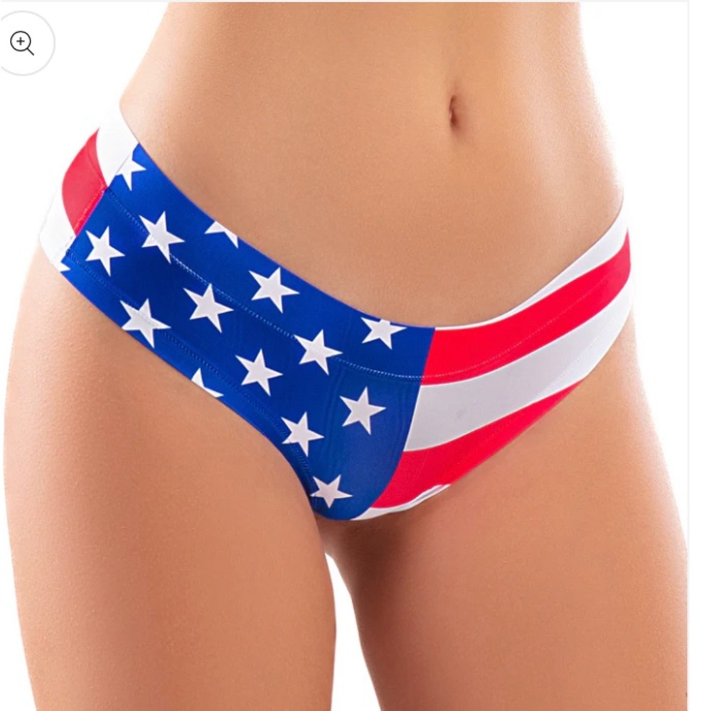 Memème Women’s Ultra-Comfortable USA - Glory - Panties |